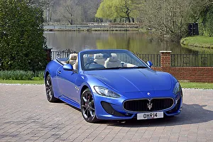 Maserati GranCabrio Sport, 2013, Blue