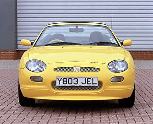 MG MGF Britain British