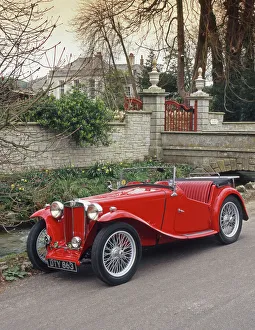 <b class=qtipBold><figcaption>MG MGTC Britain British</figcaption></b><br><br><em>© Copyright Car Photo Library - All Rights Reserved</em> MG MGTC Britain British