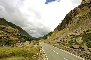 Mountain road in Wales Wales Welsh