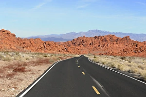 Nevada Road USA America