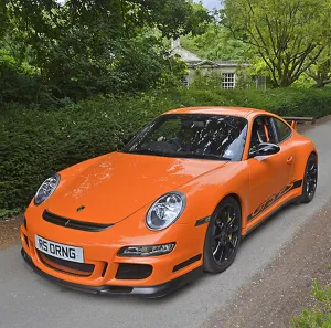 Porsche 911 (997) GT3-RS, 2007, Orange, & black Porsche 911 (997) GT3-RS, 2007, Orange, & black