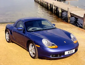Porsche Boxster, 1997, Blue, Iris (mid-blue) Porsche Boxster, 1997, Blue, Iris (mid-blue)