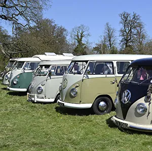VW Volkswagen Camper various at show