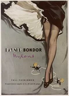Kayser Bondor advertisement designed by David Wright