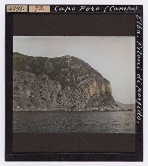 Porphyry rock at Capo Poro, Elba Island